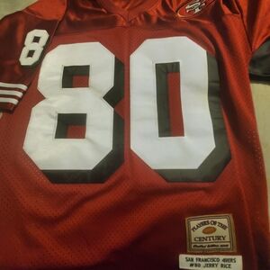 Jerry Rice 49ers Players Of The Century Jersey...